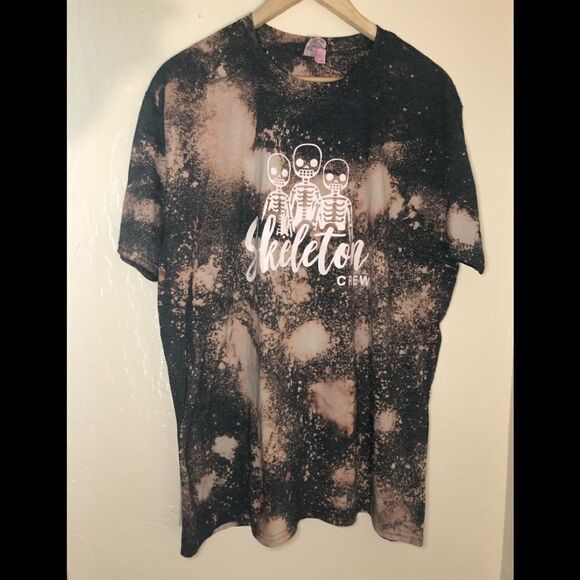 Gildan Skeleton Crew Men Altered Multicolor Sz XL - Picture 1 of 6